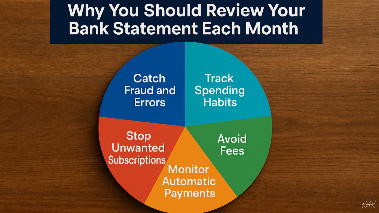 Why Is It Important to Review Your Bank Statement Each Month? A Wealth Builder’s Secret Weapon
